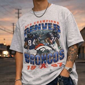 Denver Broncos 1997 AFC Champions T-Shirt